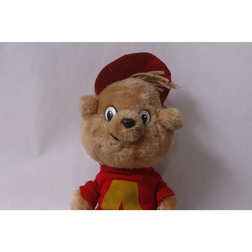 1980s Alvin and the Chipmunks Plush Alvin Vintage Soft Toy FLAWS~ 260612-WH 1102